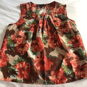 Talbots 💯 silk sleeveless top